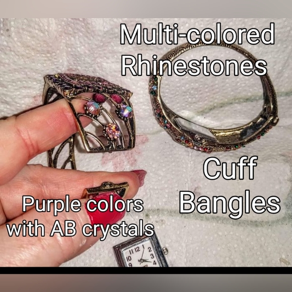 Jeweled Watch Bracelets Lot for Repair - Picture 11 of 16